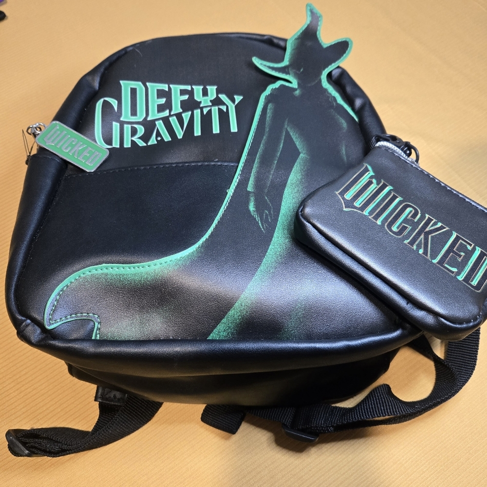 Wicked Black and Green Backpack